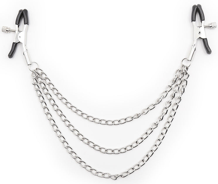 Stainless Steel Nipples Clamps with Chains