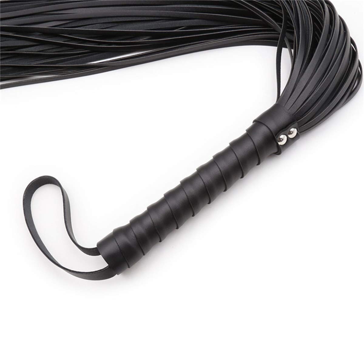 BDSM - Synthetic Leather Black Whip