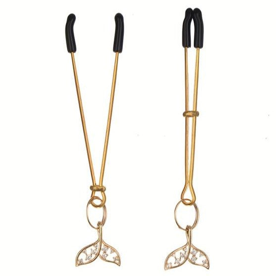 Metal Nipple Clamps Gold