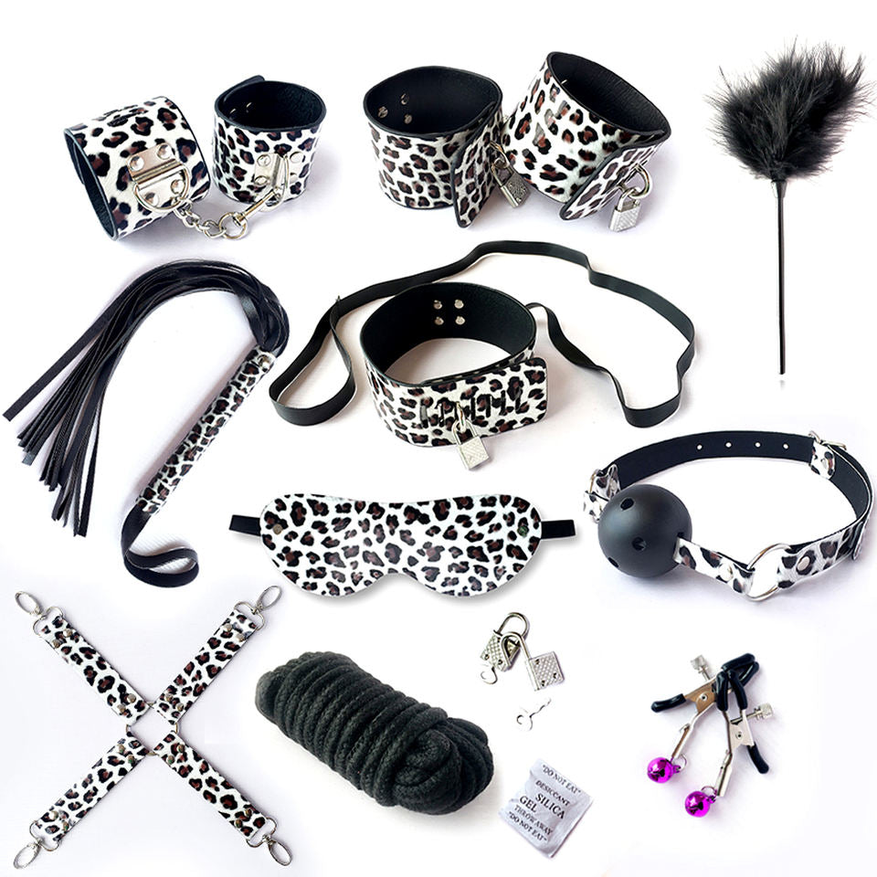 Leopard Bondage Set - 10 Pcs