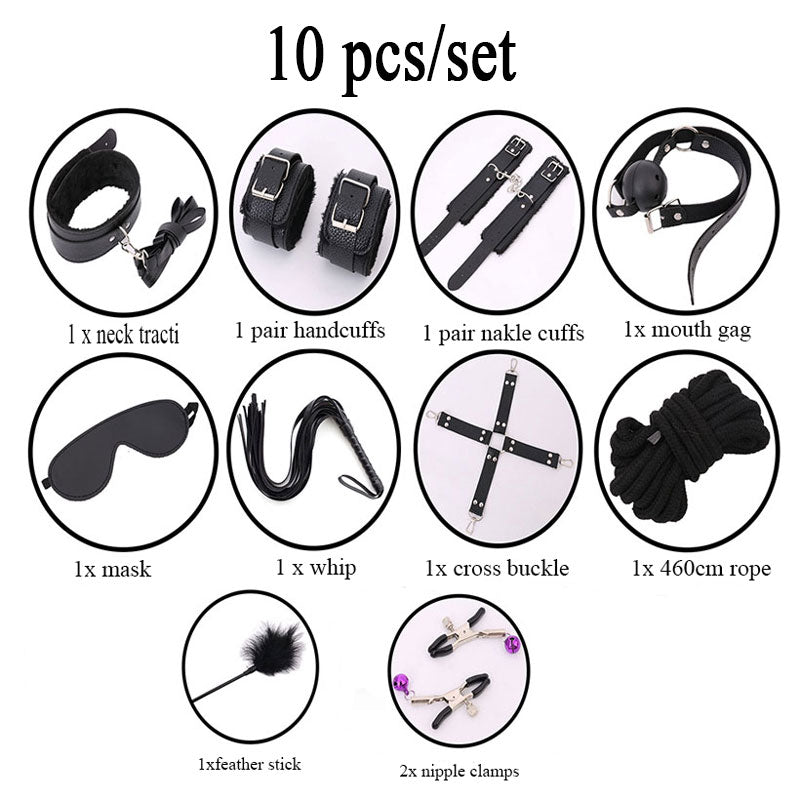 G Spoter  Bondage Set - 10 Pcs