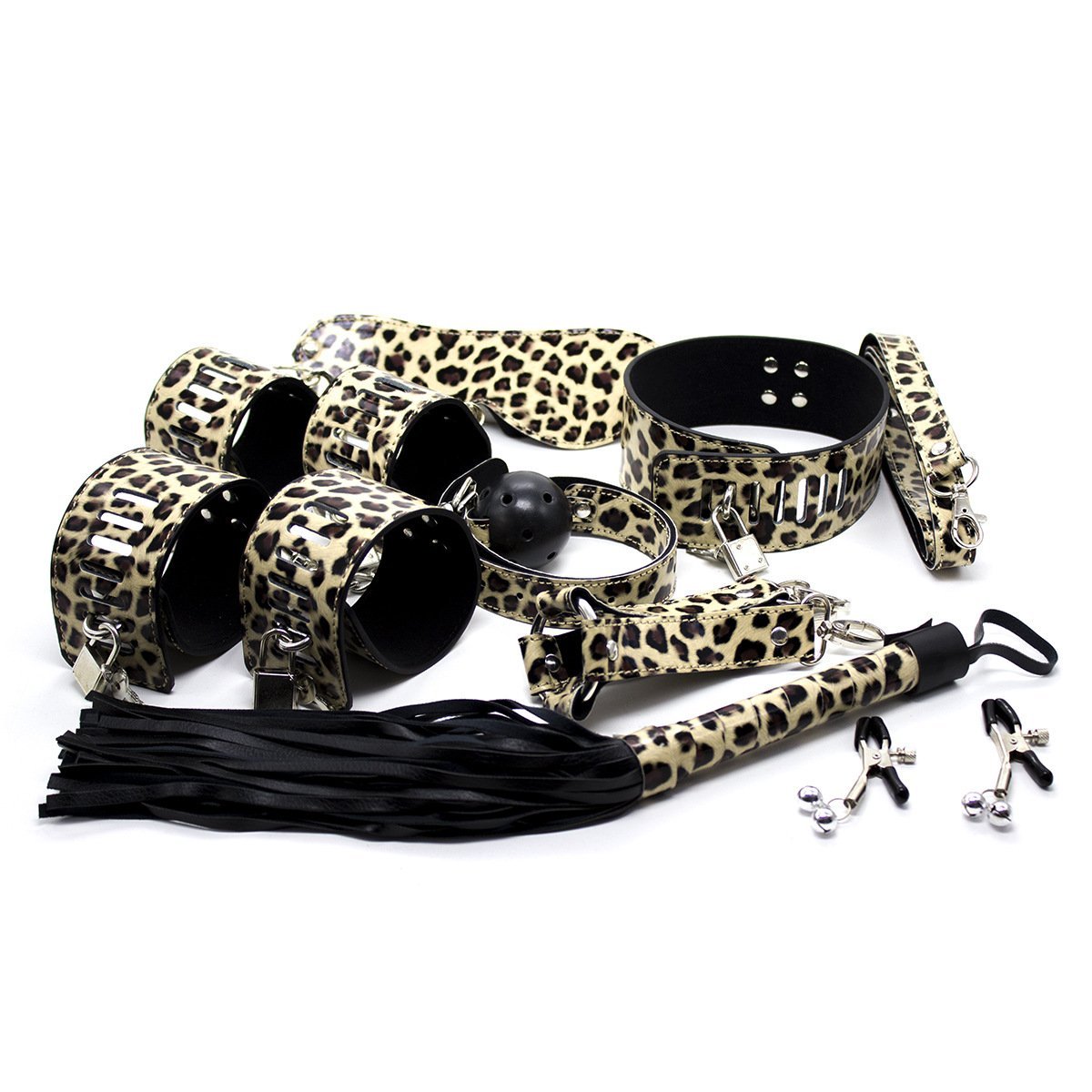 Leopard Bondage Set - 10 Pcs