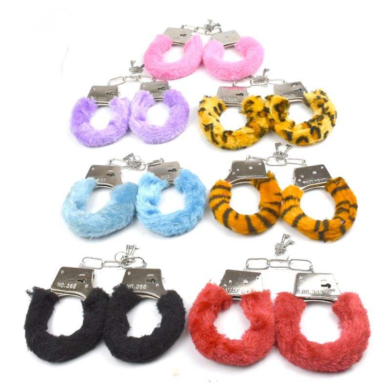 G Spoter Plush Handcuffs