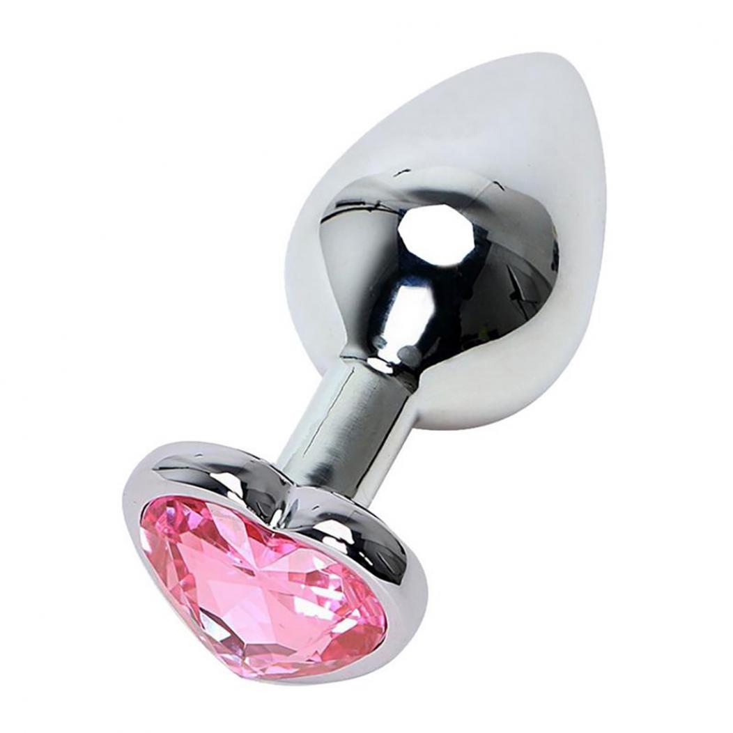 Precious Lover - Metalic G Spot Butt Anal Plug -  Only Size  - 1 Pc