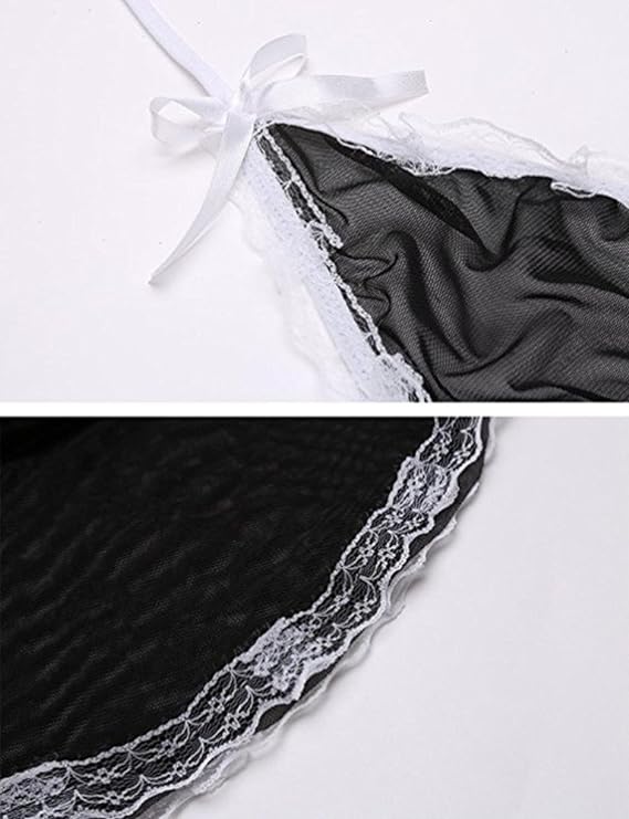 Sexy French Maid Costume Dress for Women