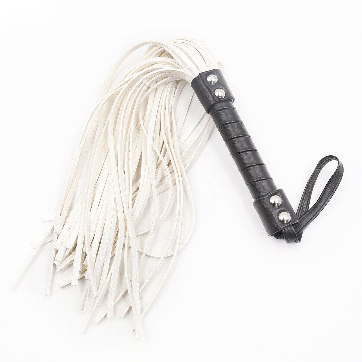 BDSM - Whip with White Straps