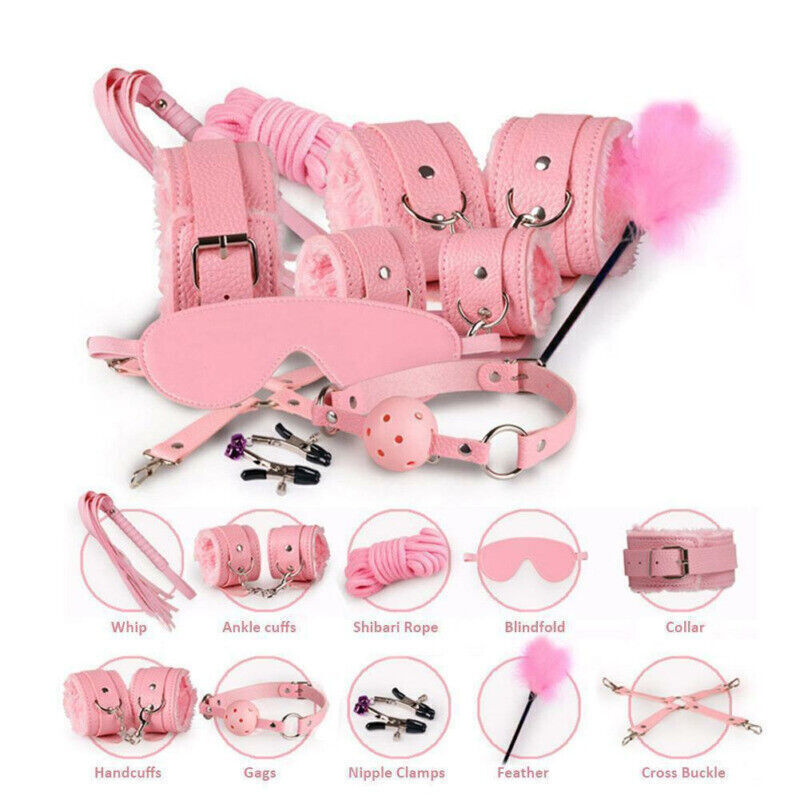 G Spoter  Bondage Set - 10 Pcs