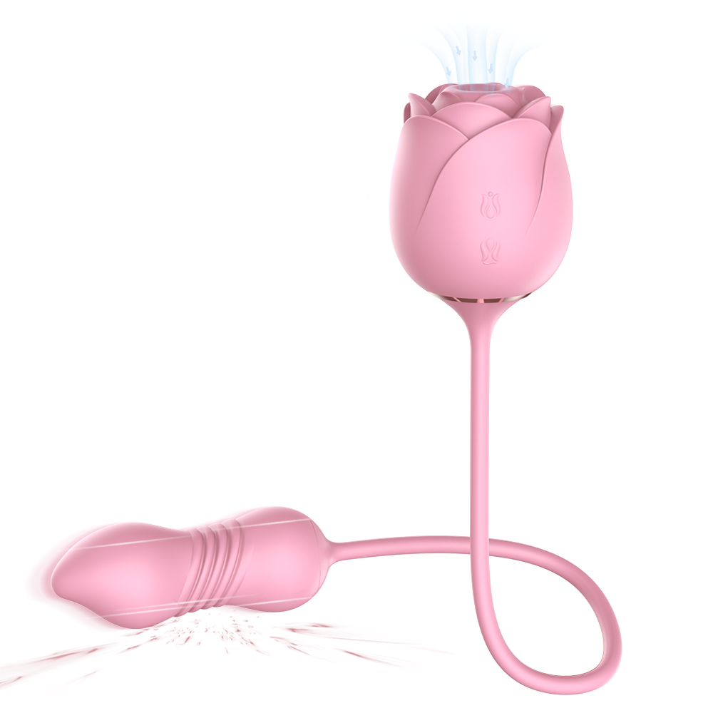 Immortal Flower 5 - Clitoral Stimulator with Pulsation and G-spot Massager