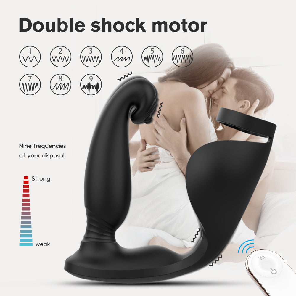 Raptor-RCT - Prostate Massager With Cock Ring