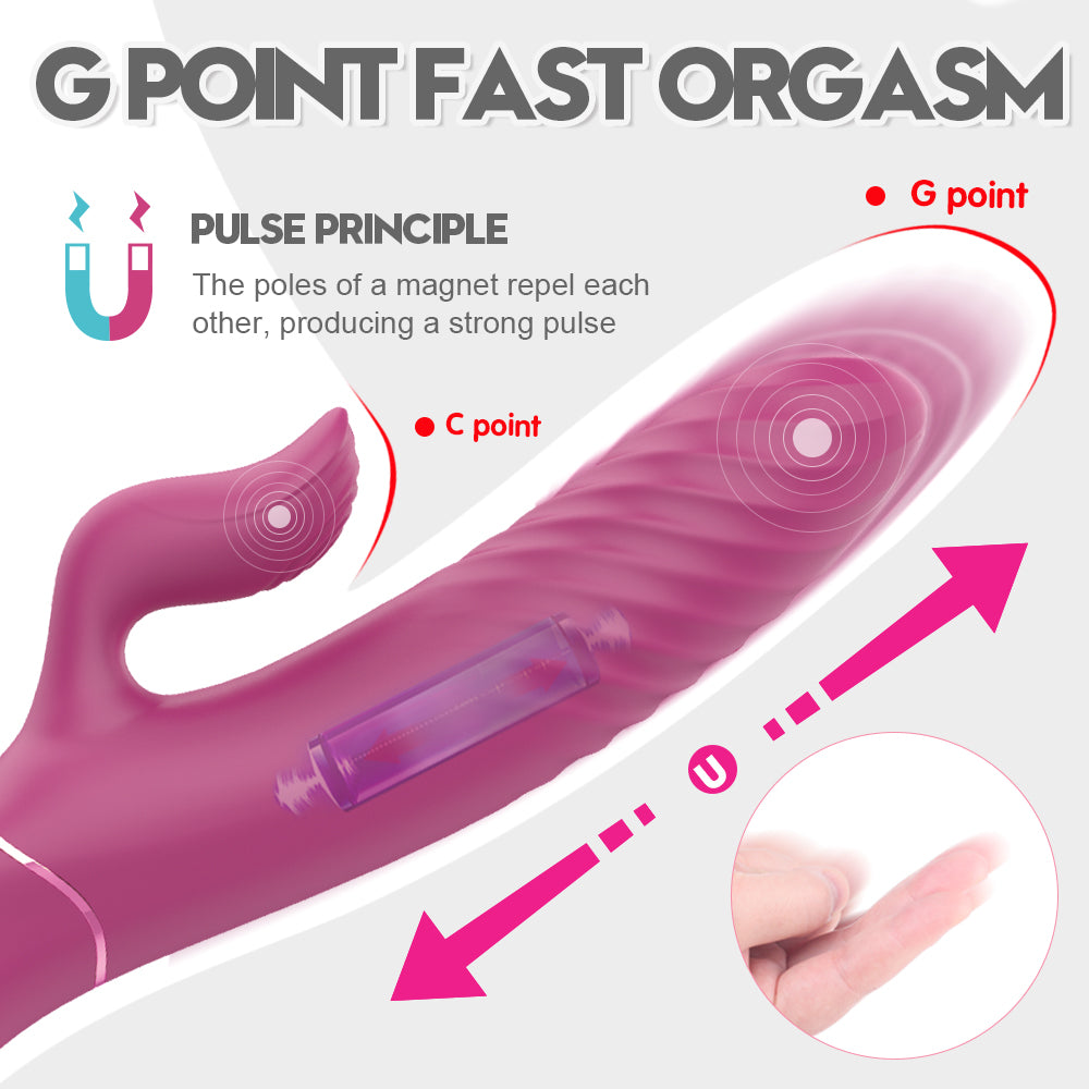 Lighters -  Clitoris and G-spot Massage Vibrator with