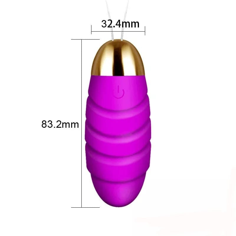 Τηλεχειριστήριο Εφαρμογής Egg-Bullet Με 10 Λειτουργίες Δόνησης