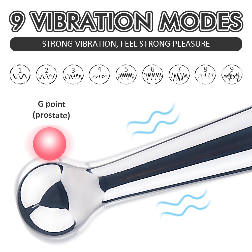 Dipsy - Multifunctional Vibrating Metal Wand