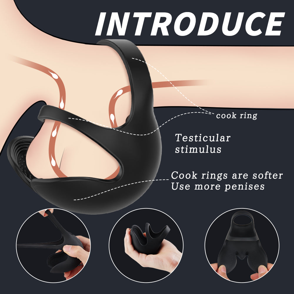 Chad-RCT - Wireless Testicle Vibrator with Remote Control