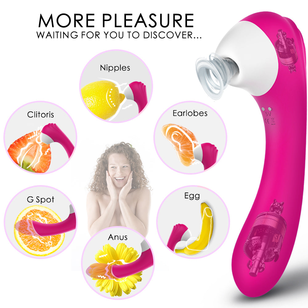 Screaming - Clitoral Pulsator Stimulator and G-Spot Vibrator