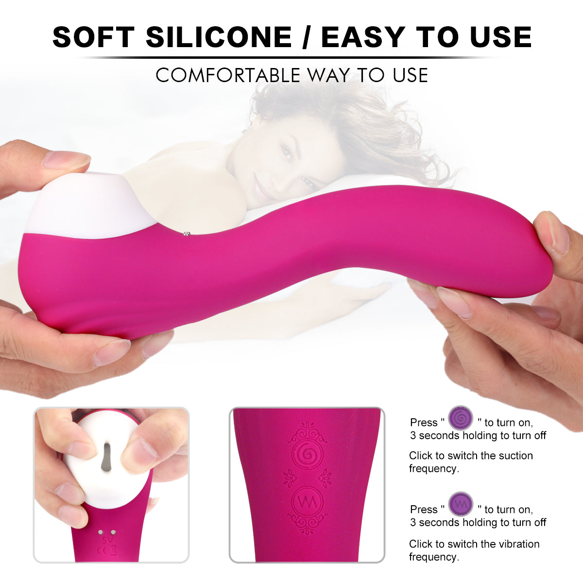 Screaming - Clitoral Pulsator Stimulator and G-Spot Vibrator