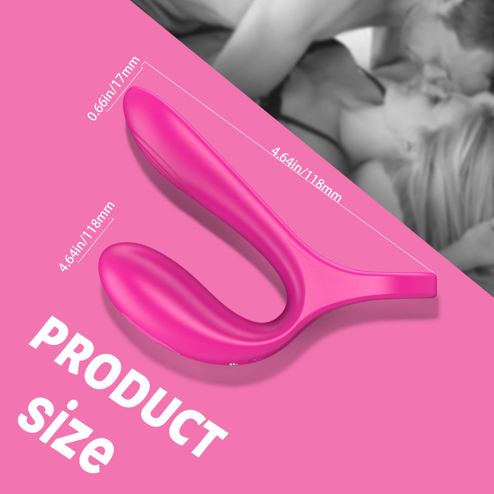 Asta RCT - Cock Ring with Clitoral Stimulator with Remote Control