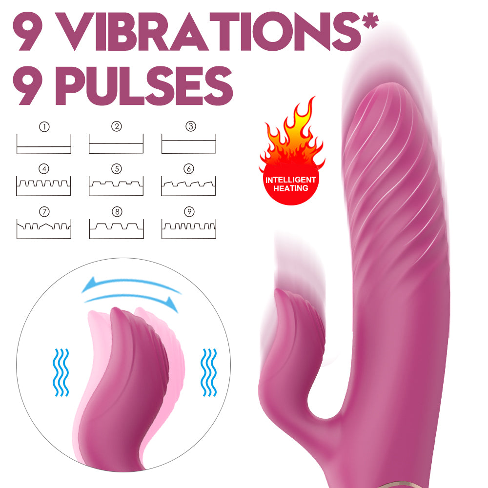 Lighters -  Clitoris and G-spot Massage Vibrator with