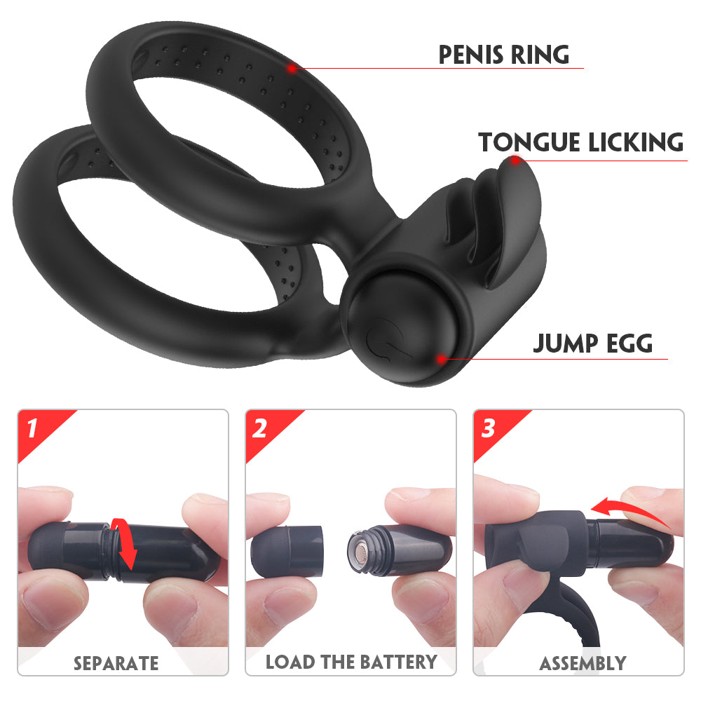 Nightcrawler X - Vibrating Cock Ring