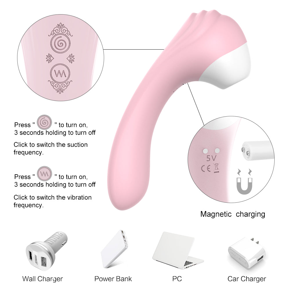 Screaming - Clitoral Pulsator Stimulator and G-Spot Vibrator