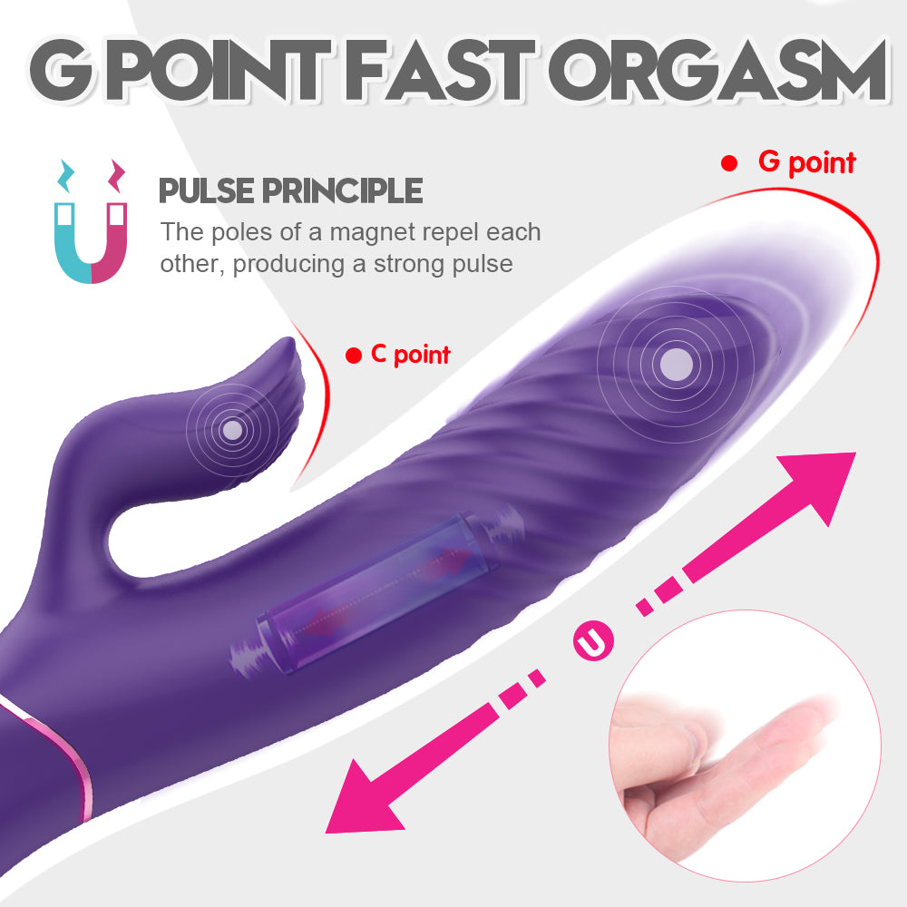 Lighters -  Clitoris and G-spot Massage Vibrator with