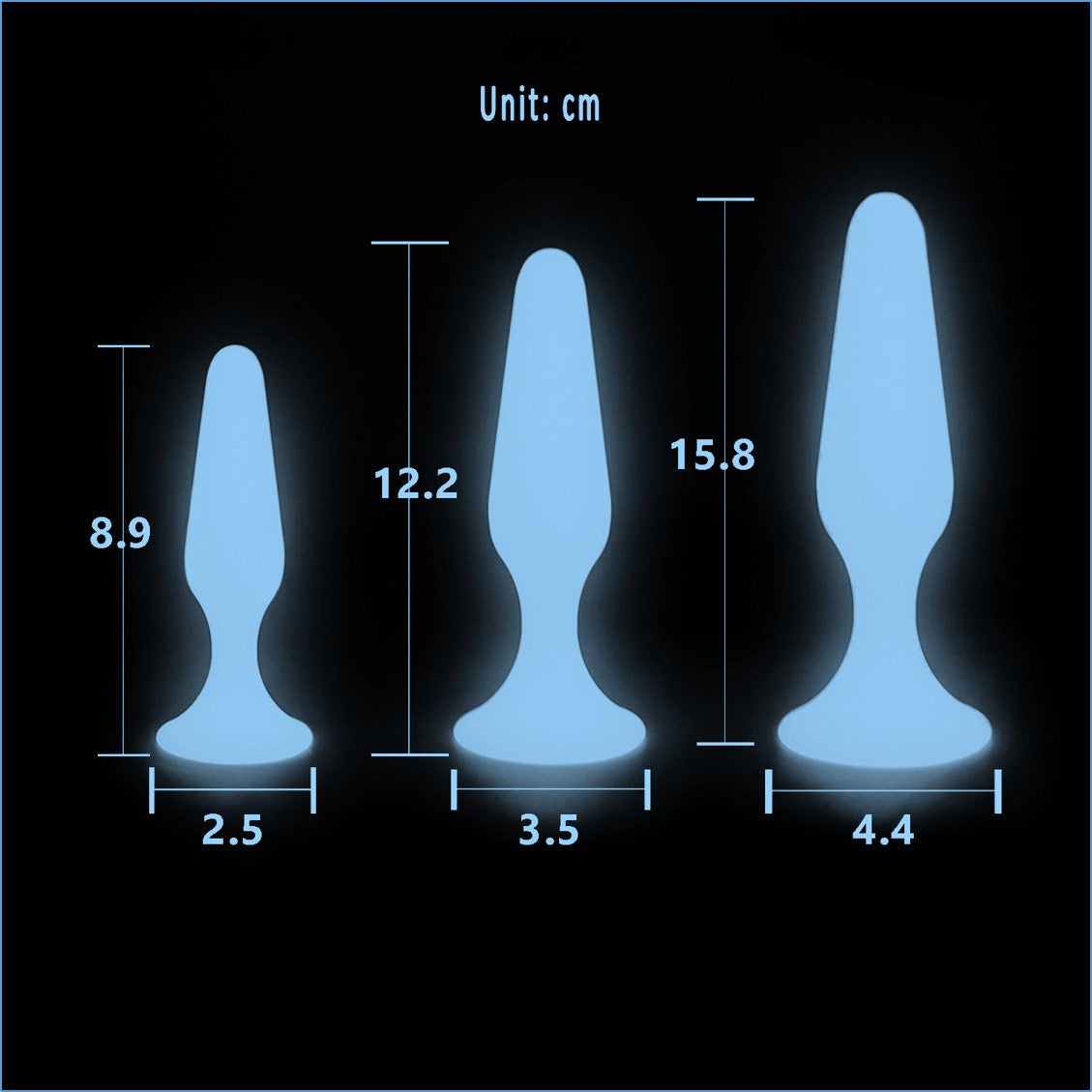 Luminous - Anal Plug Glow in the Dark