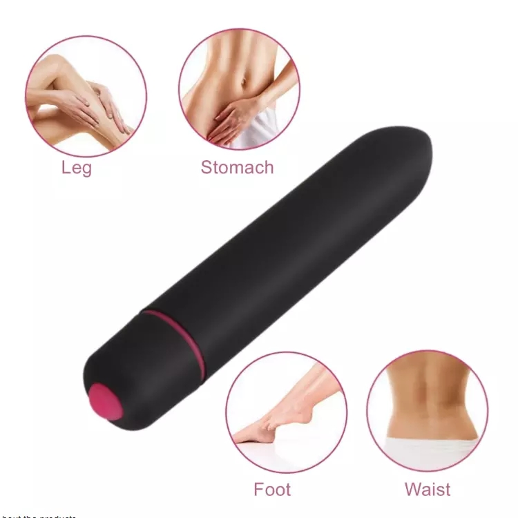 Mini Silicone Bullet - Strong Power Bullet for Women 10 Vibration Modes