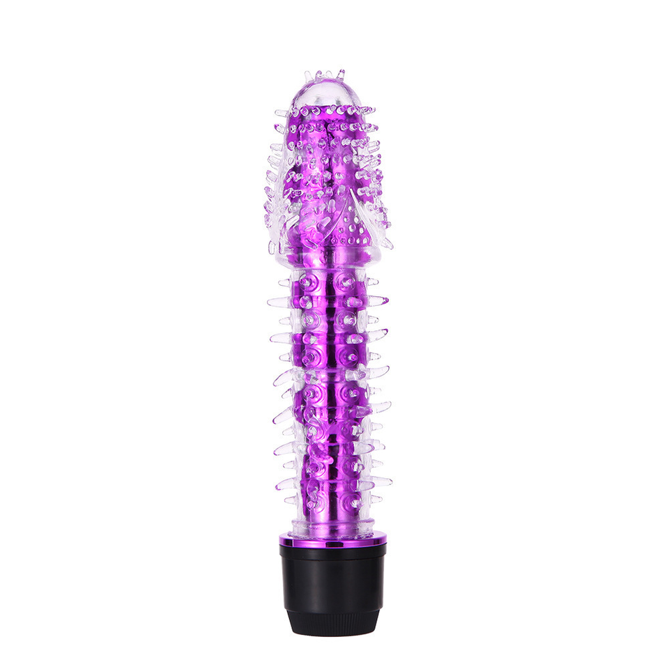 Super Sensor - Translucent Vibrator with Textured Cover