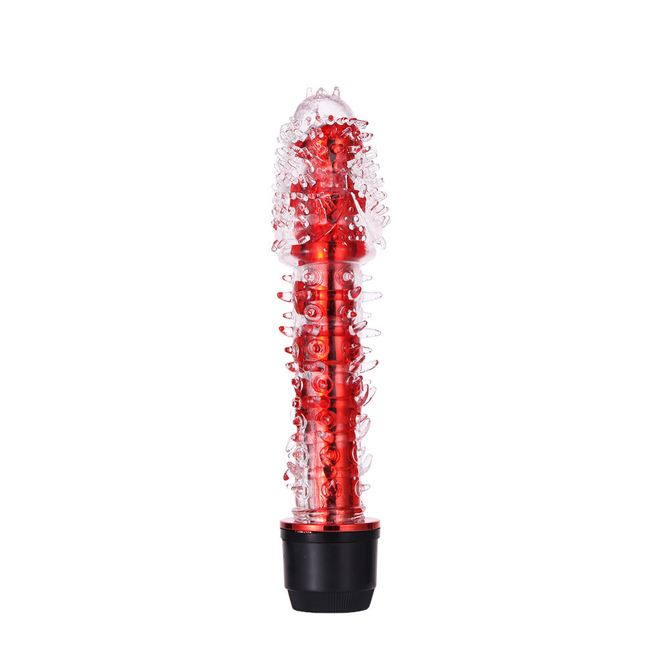 Super Sensor - Translucent Vibrator with Textured Cover