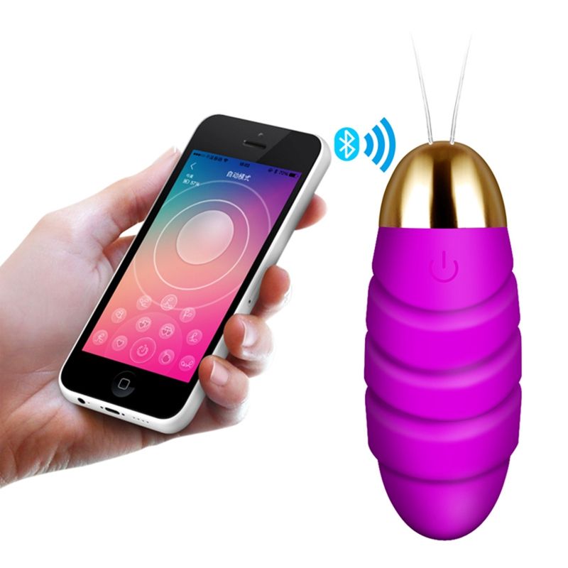 Egg - Bullet App Remote Control With 10 Vibration Modes