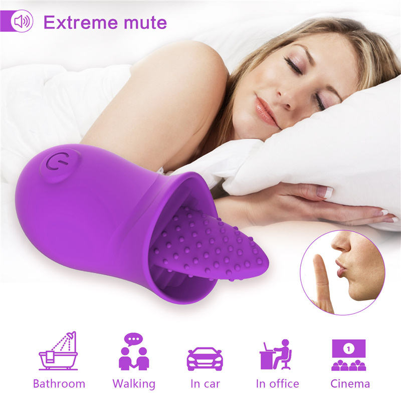 Magic Clitoral - Tongue Vibrator Stimulator 10 Vibration Modes