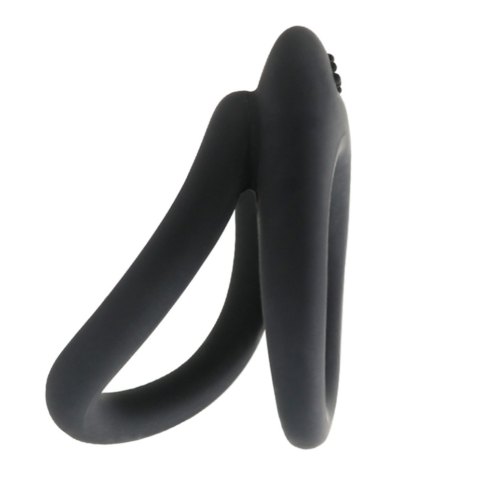 Elastic Cock Ring with Clitoral Stimulator Delay Ejaculation