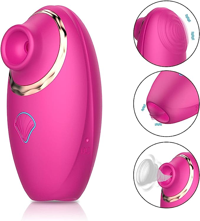 Iris - 2 in 1 Clitoral Sucker and Licker Vibrator