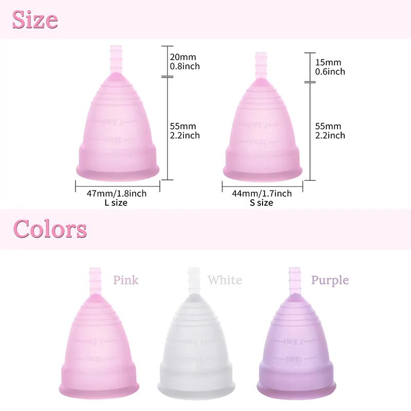 G Spoter Silicone Menstrual Cup for Women