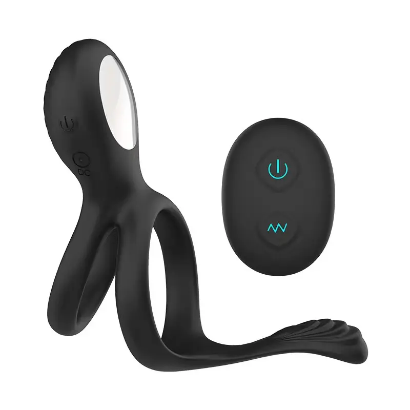 Love Cock Ring - Wireless Penis and Testicle Vibrator with Remote Control