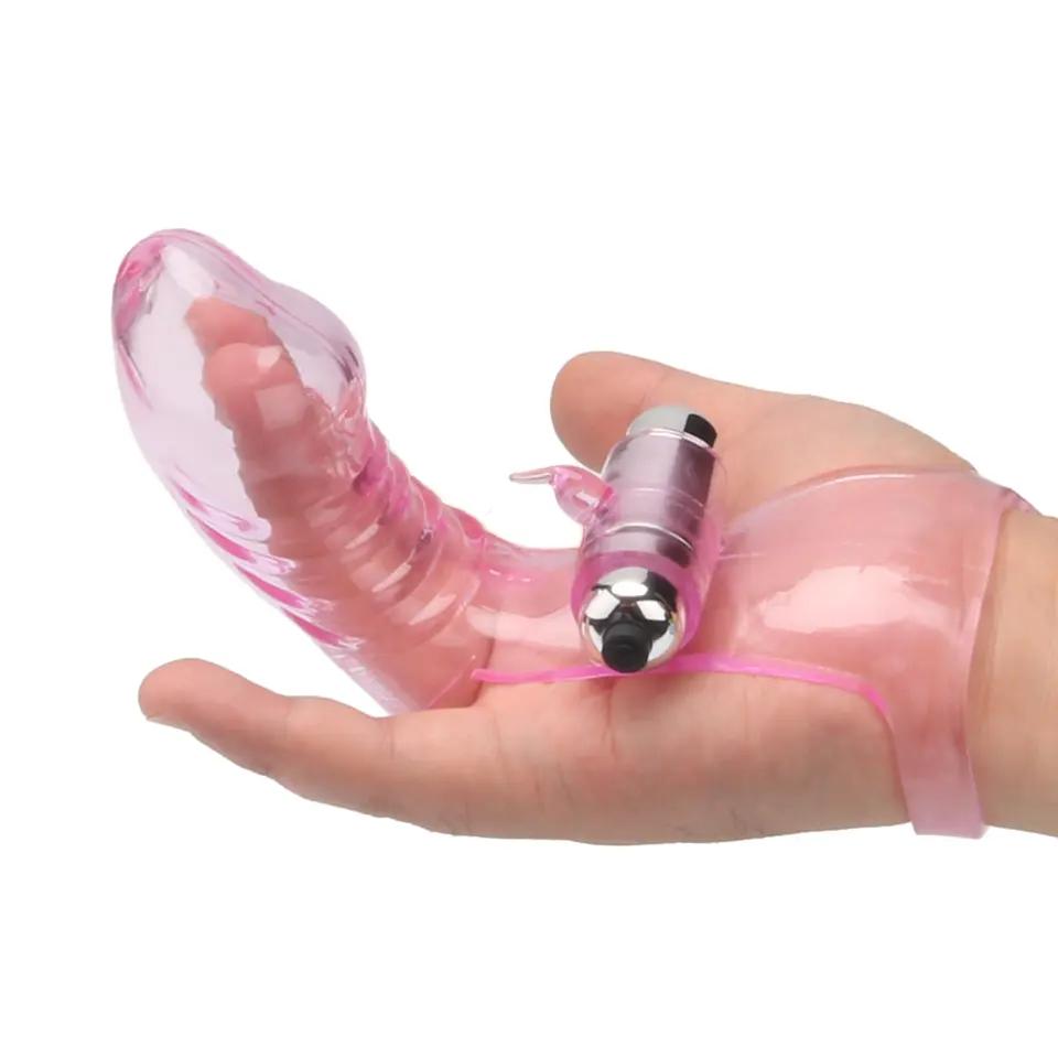 Silicone Finger Sleeve Masturbator For Women