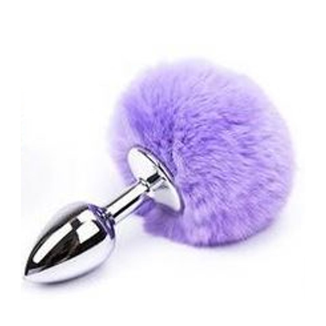 Bunny Tail Butt Metal Plug For Adult Masturbation