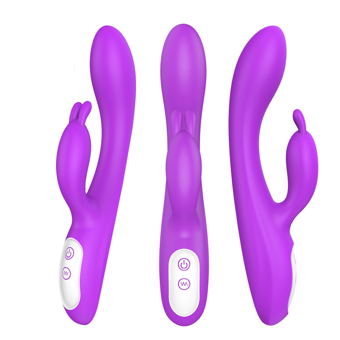 Naughty - G-spot and Clitoris Stimulator Vibrator with Heating