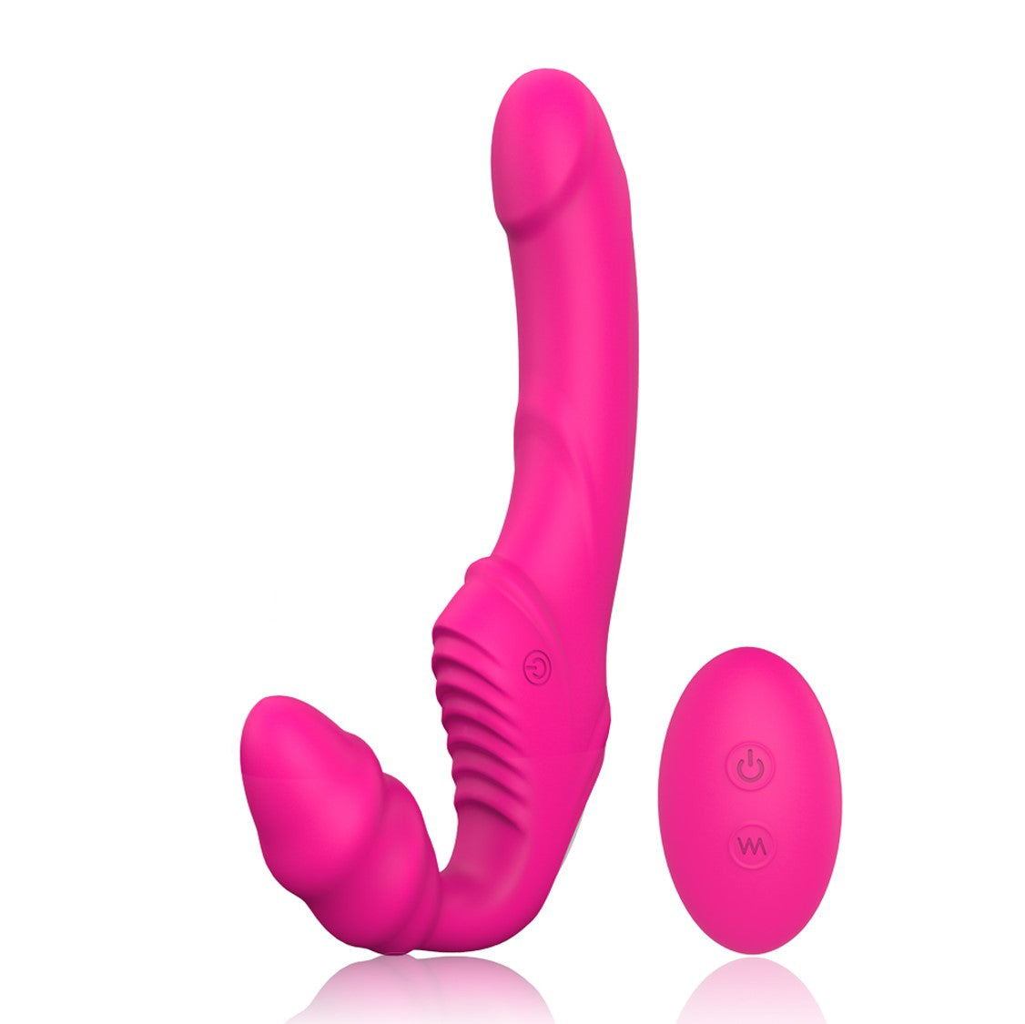 NANA-RCT - Rechargeable Double Penetration Vibrator with 9 Vibration Modes