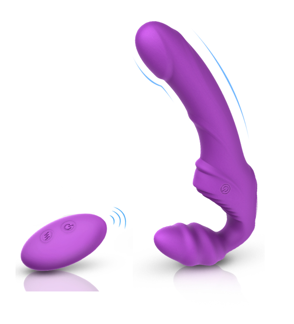 NANA-RCT - Rechargeable Double Penetration Vibrator with 9 Vibration Modes