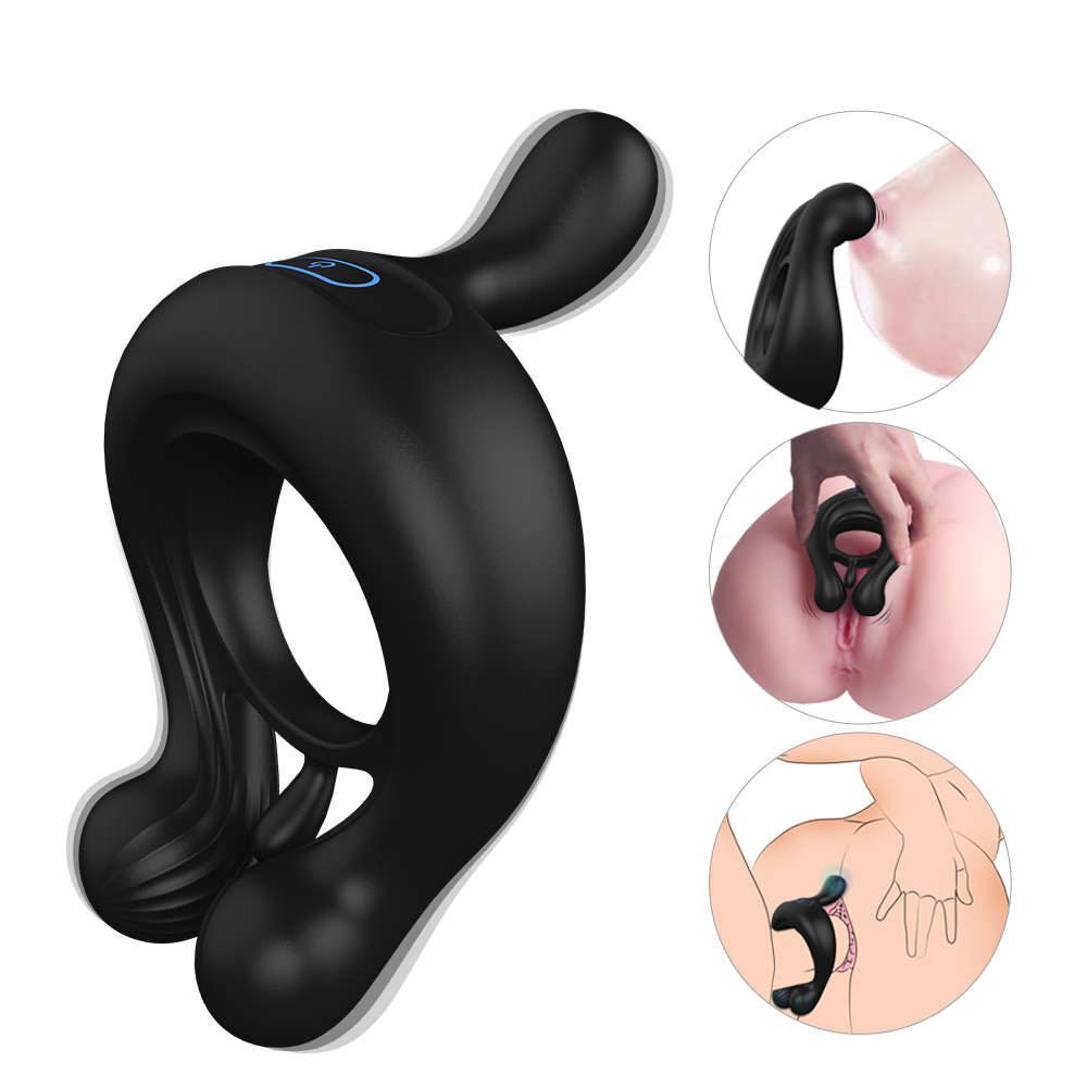 Unicom RCT - Cock Ring with 9 Vibration Modes with Remote Control