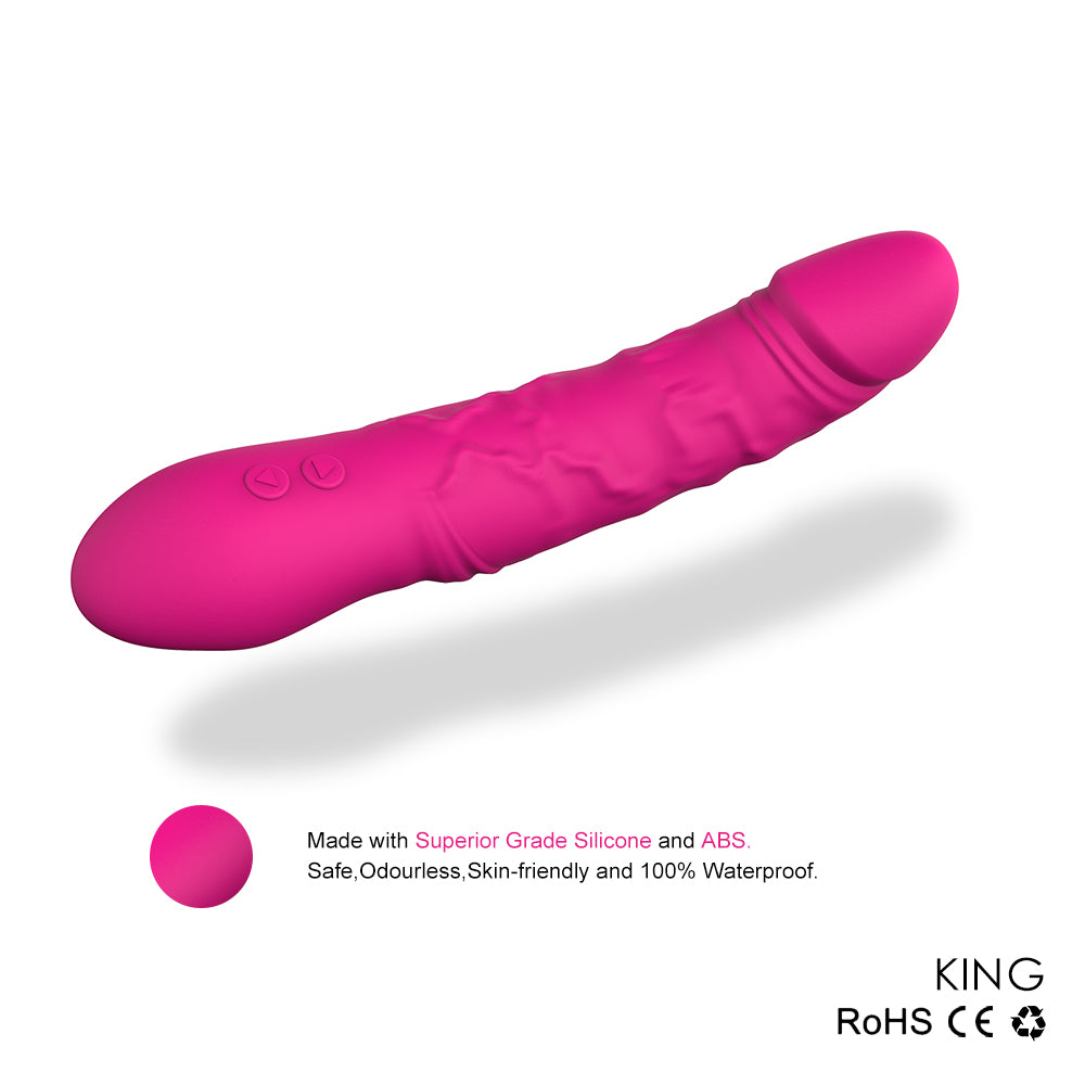 King - Rotating Dildo  9  Vibrating Modes