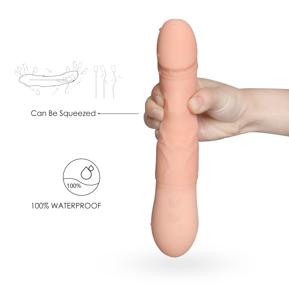 King - Rotating Dildo  9  Vibrating Modes