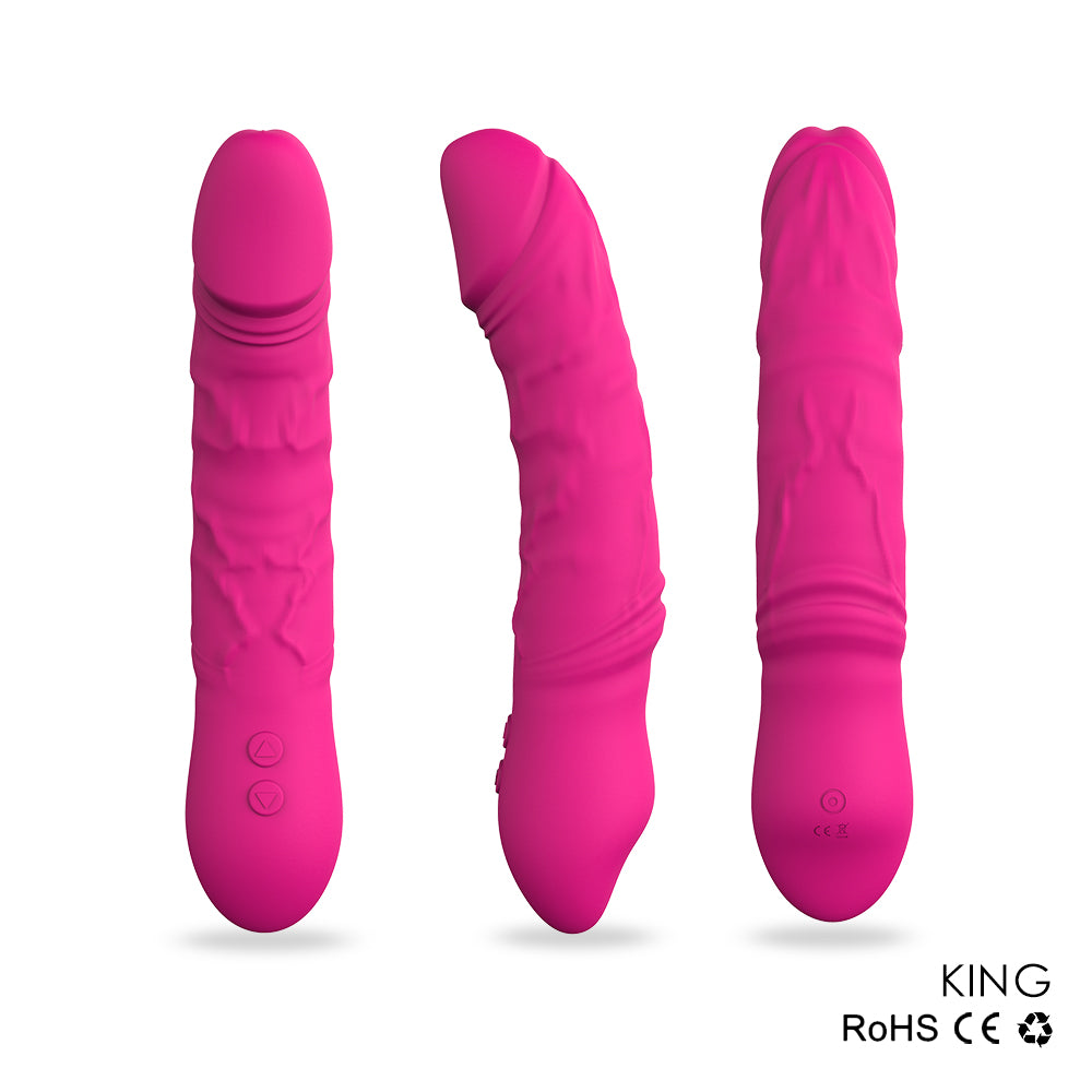 King - Rotating Dildo  9  Vibrating Modes