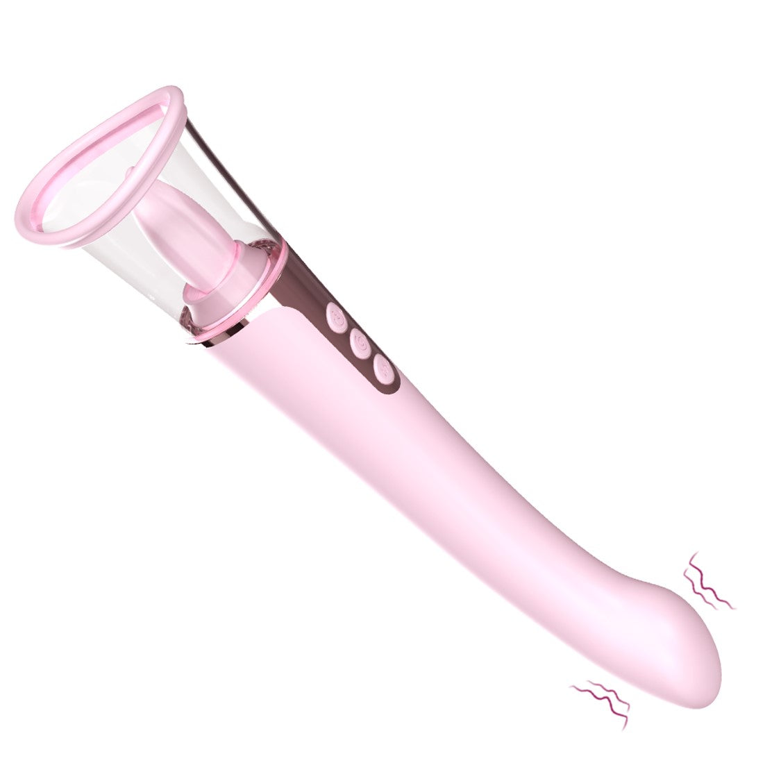 Sabrina - 3 in 1 - Clitoral Suction and Tongue mode + G-spot Vibrator