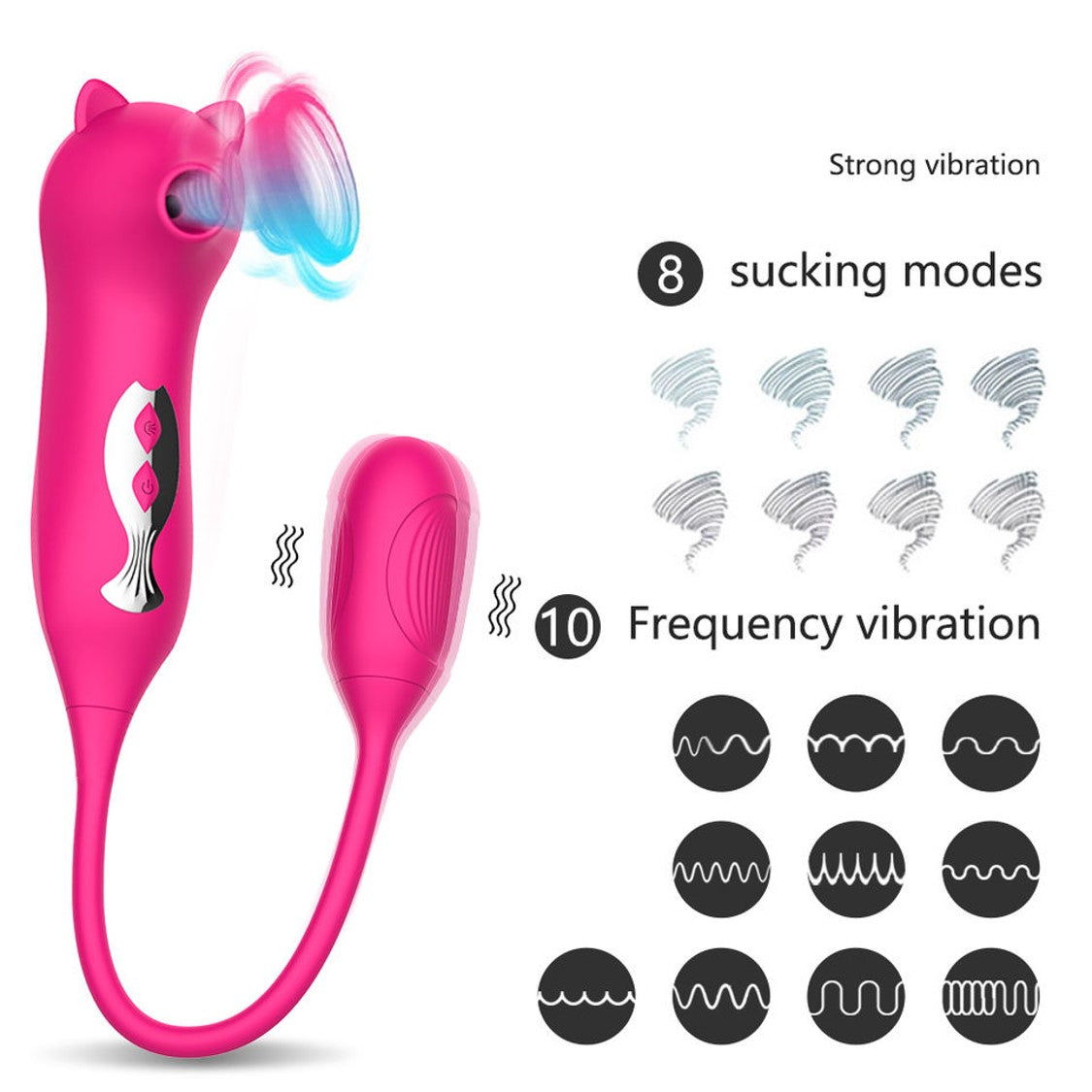 Miu - Clitoral Stimulator with Pulsation and G-spot Massager