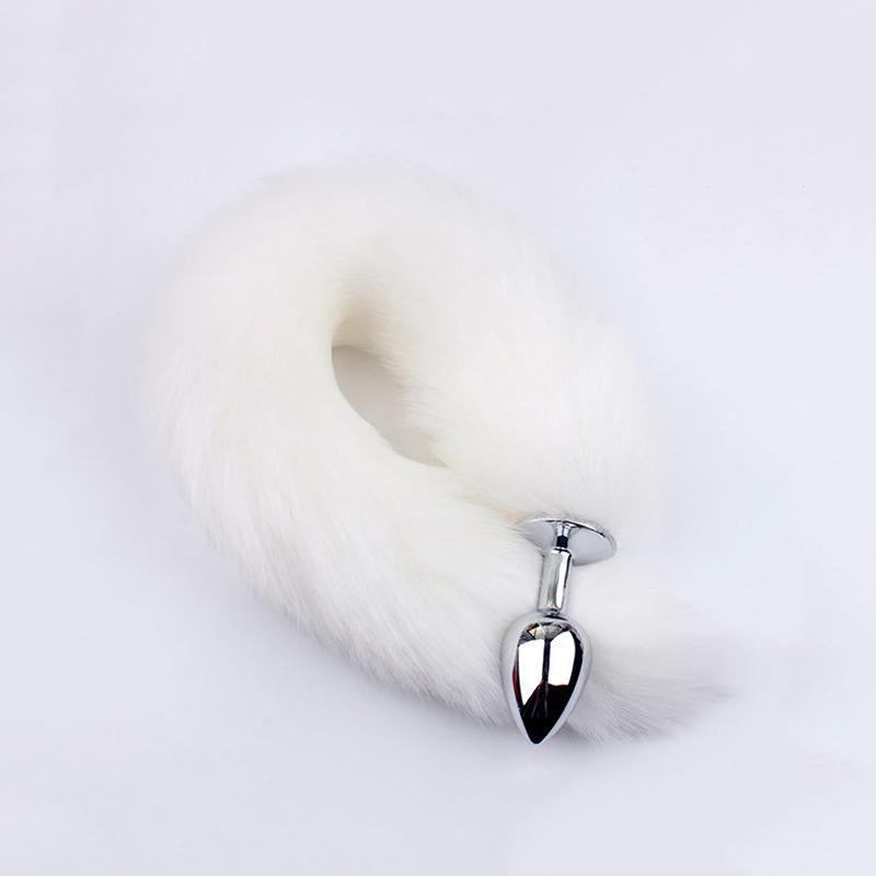 Fox - Anal Plug Fox Tail Metal Butt Plug Anal