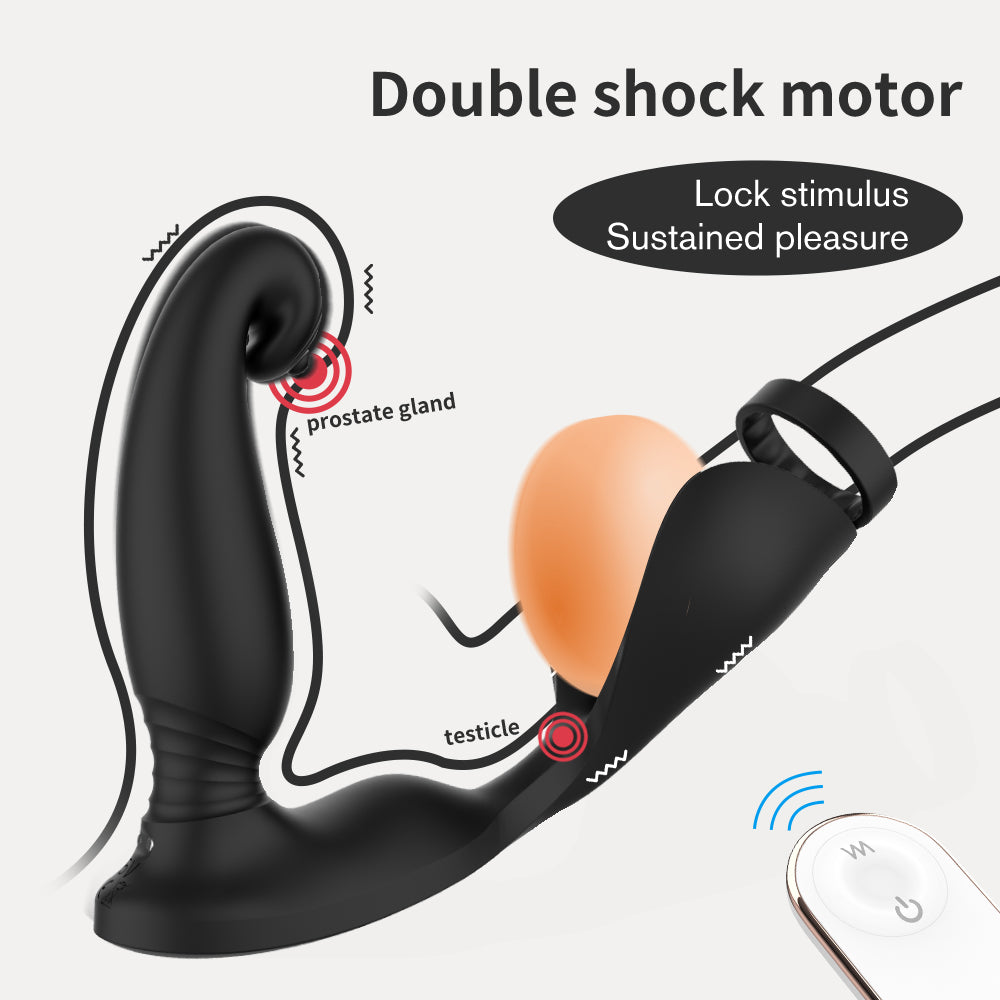 Raptor-RCT - Prostate Massager With Cock Ring