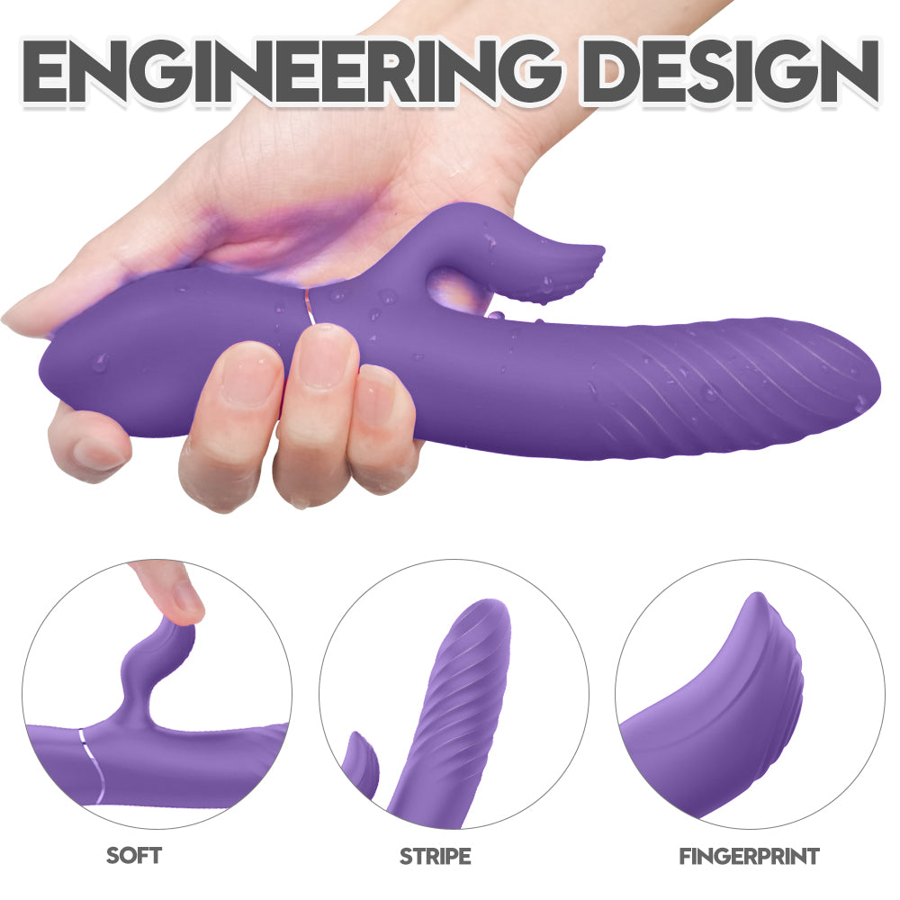 Lighters -  Clitoris and G-spot Massage Vibrator with