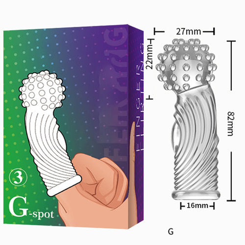 G Spoter Finger Silicone Sleeve