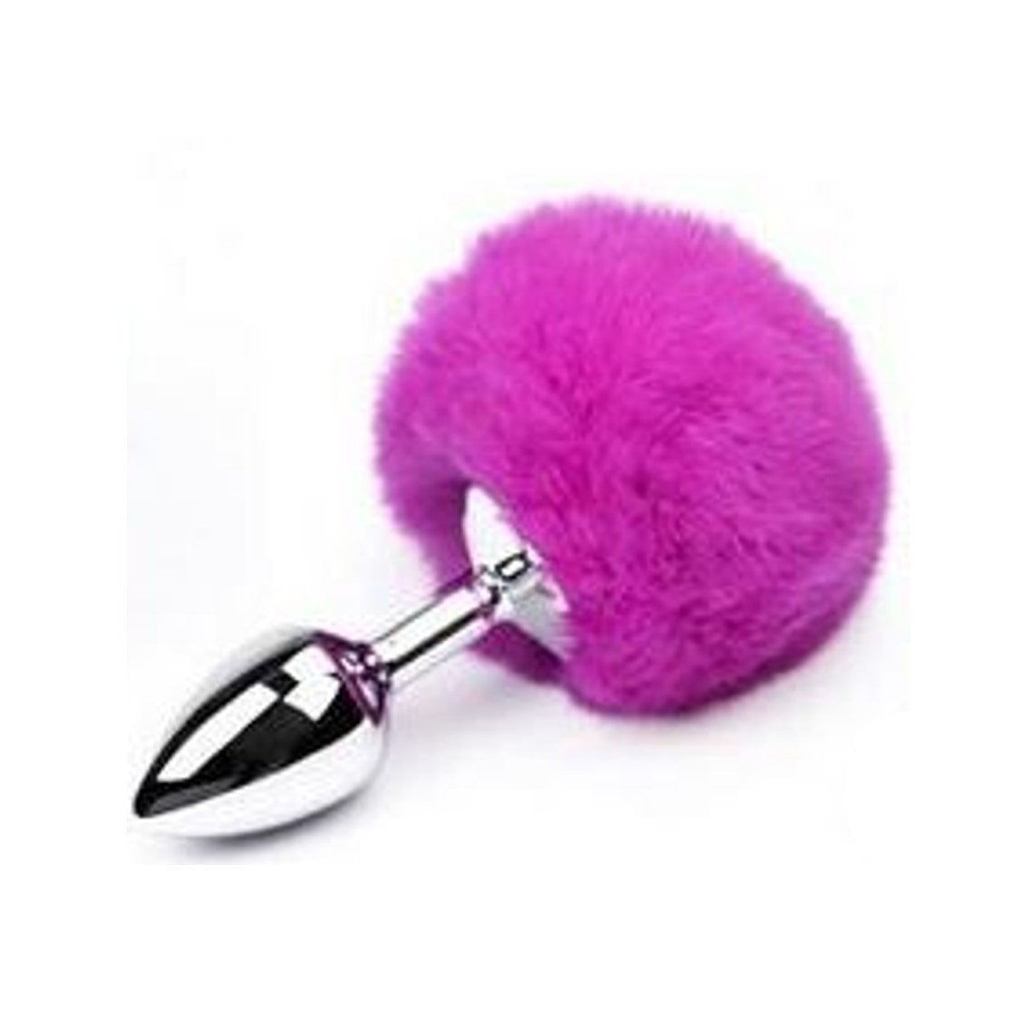 Bunny Tail Butt Metal Plug For Adult Masturbation